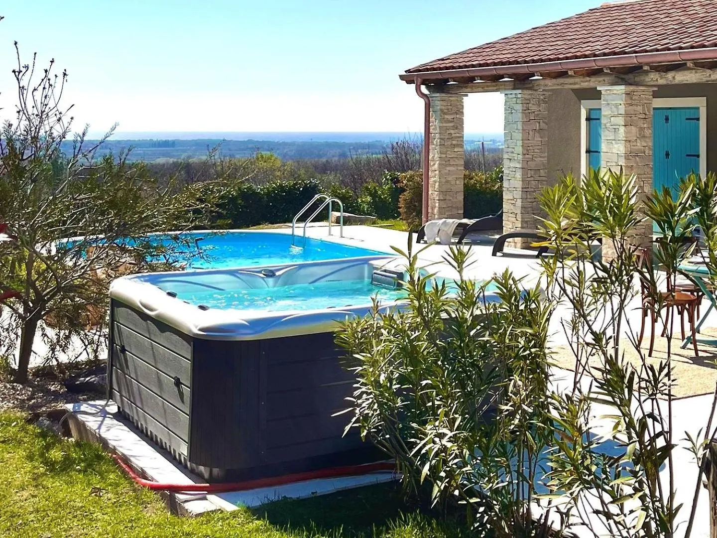 Charming Villa La Perla With Pool, Jacuzzi And Sea View Near Umag
