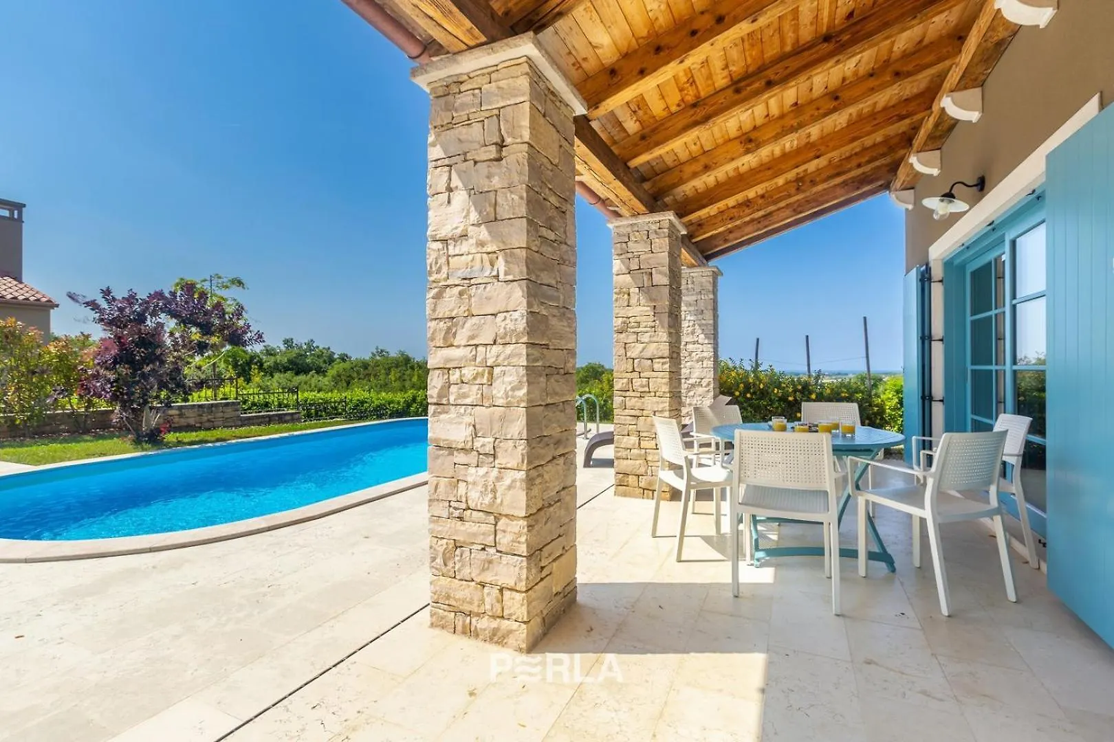 Charming Villa La Perla With Pool, Jacuzzi And Sea View Near Umag 0*,