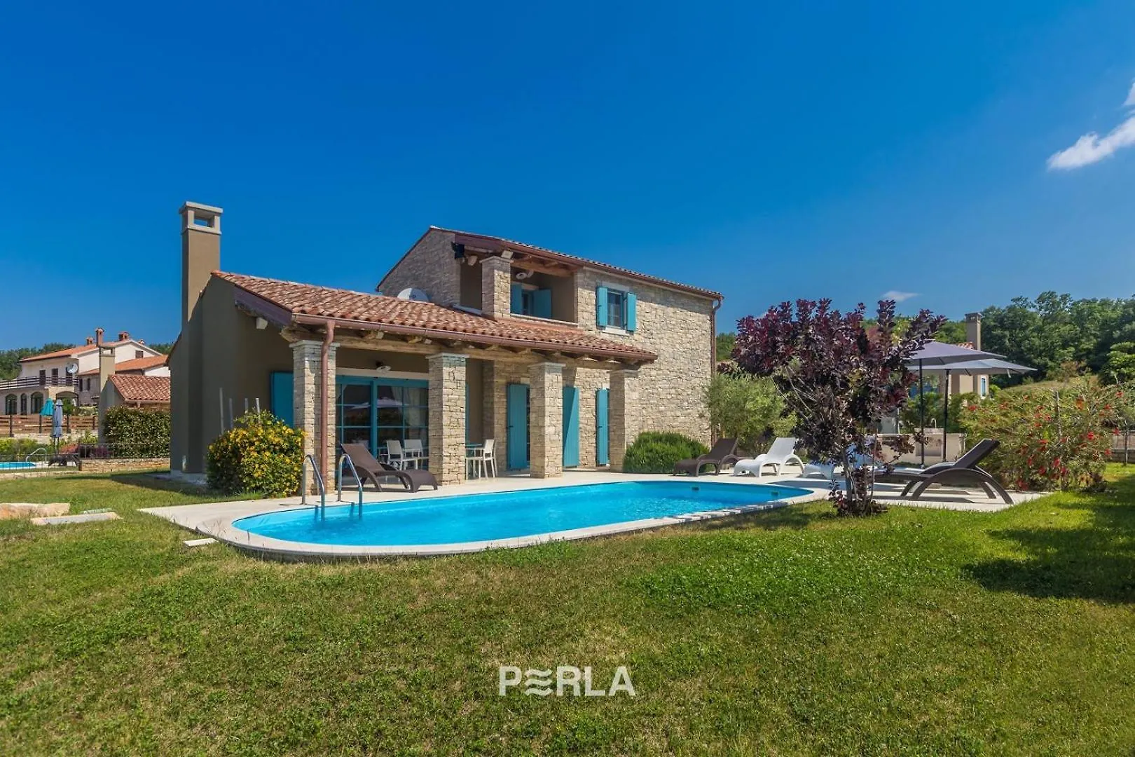 Charming Villa La Perla With Pool, Jacuzzi And Sea View Near Umag