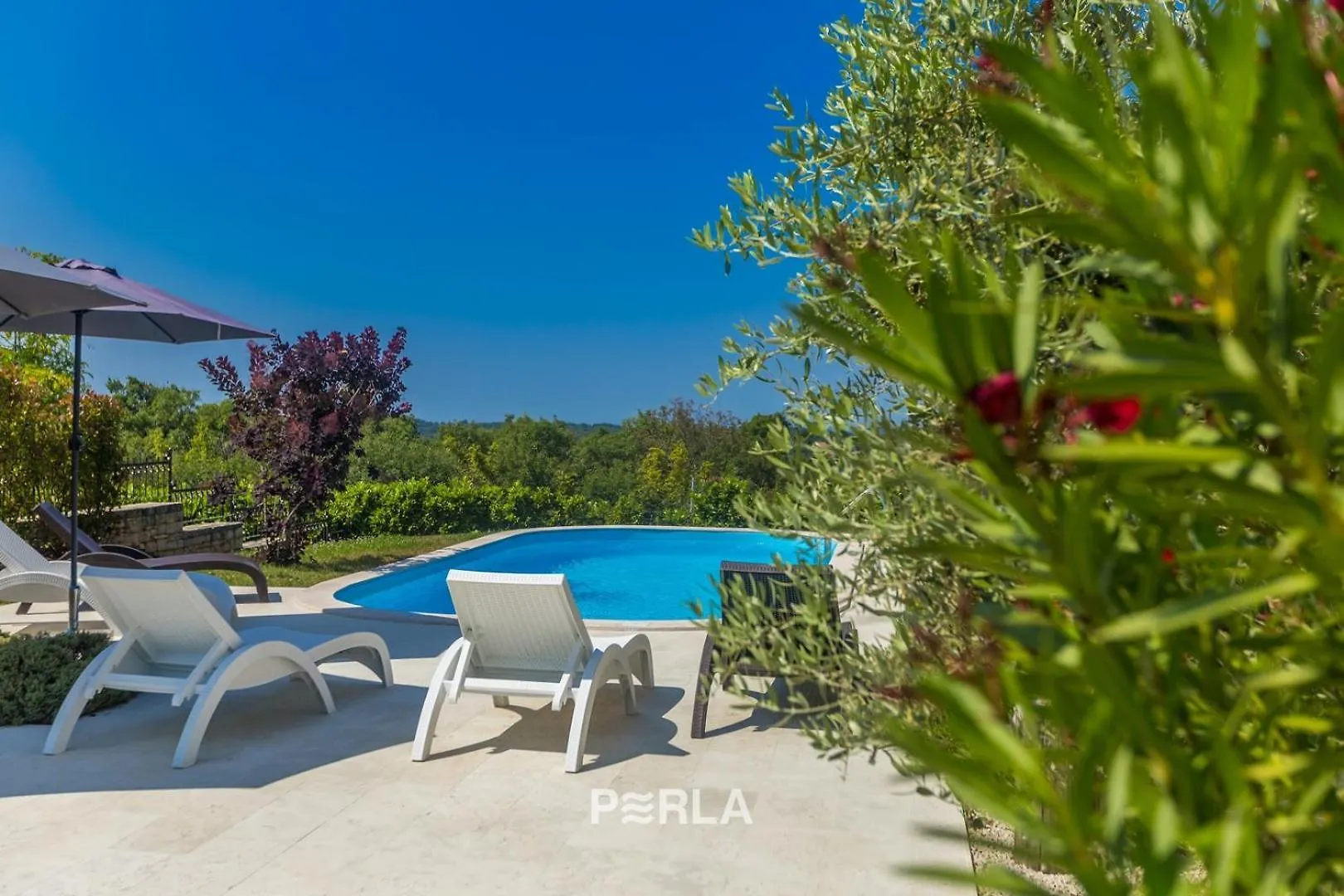 Charming Villa La Perla With Pool, Jacuzzi And Sea View Near Umag