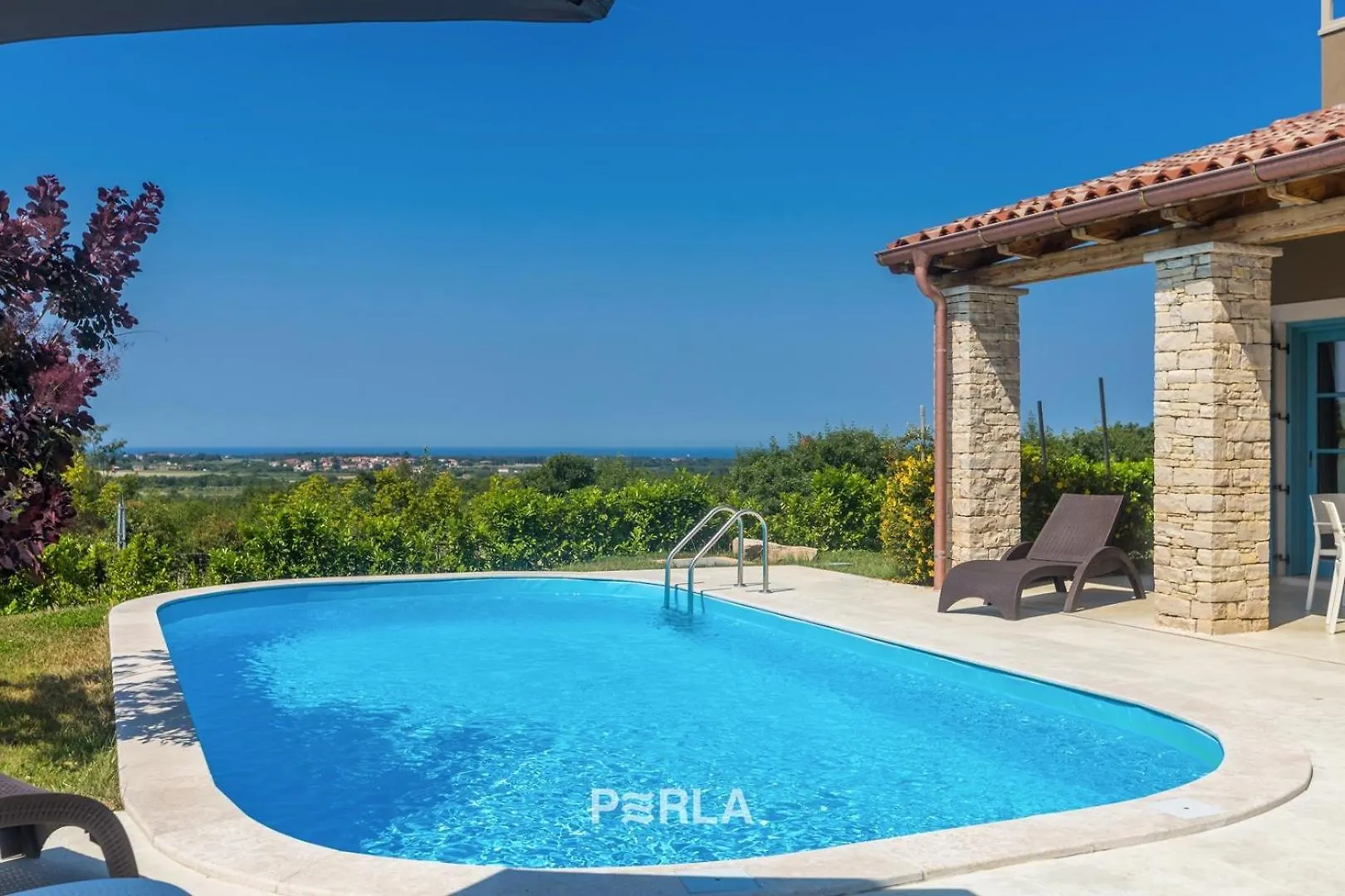 Charming Villa La Perla With Pool, Jacuzzi And Sea View Near Umag