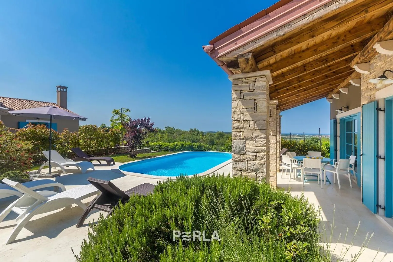Charming Villa La Perla With Pool, Jacuzzi And Sea View Near Umag